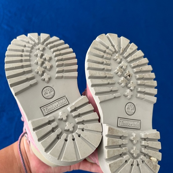 Timberland Toddler Pink Boots - Picture 4 of 5